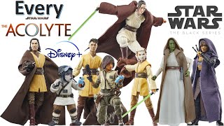 Every Hasbro Star Wars Black Series Disney Plus The Acolyte Comparison List