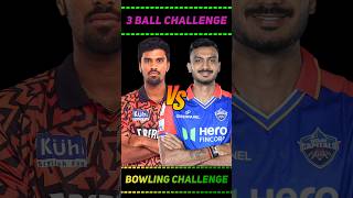 Washington Sundar vs Axar Patel 3 Ball Challenge In Real Cricket 24 #shorts #cricket #gaming