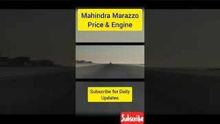 Mahindra Marazzo Price & Engine | #Shorts #Mahindra #Marazzo #Ertiga #InnovaCrysta #XL6 #motordrive