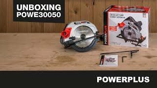 POWERPLUS - Unboxing the POWE30050 circular saw