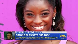 Simone Biles says she was 'sexually abused' by team doctor