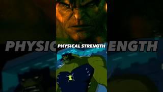 MCU Hulk vs ultimate humungosaur #shorts #hulk #ben10