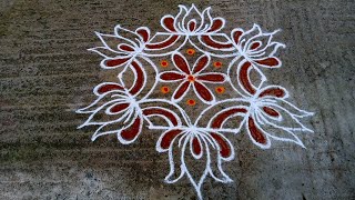 Diwali 2023 special kolam/padi kolam/friday kolam/5*3dots rangoli/தீபாவளி கோலம்