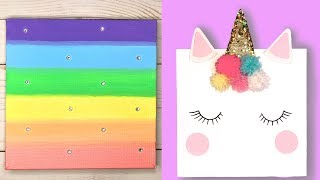 DIY Room Decor Ideas for Teens | Unicorn Wall Decor | Easy