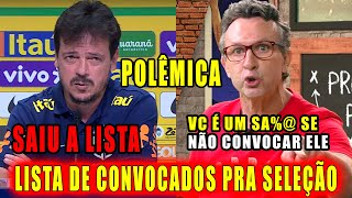 VEJA  A CONVOCAÇÃO DA SELEÇÃO BRASILEIRA | ENDRICK CONVOCADO | CRAQUE SOLTOU O VERBO