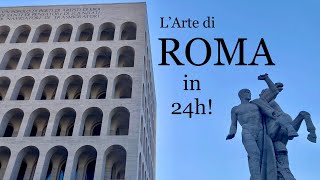 Roma in 24h (…e 40 km a piedi!) #arte #barocco #rinascimento #razionalismo