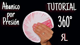 Cómo Hacer un Abanico por Presión Perfecto 360° // Tutorial de Cardistry, Florituras con Cartas