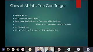 Making a career in AI as a Fresher| IIT Kharagpur Guest Lecture|