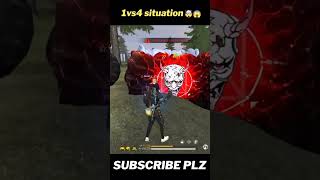 ROAD TO GRANDMASTER 🤯SEASON 35 🔥|GRANDMASTER GAMEPLAY 1vs4 situation #viral #shorts #freefire #trend