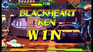 Marvel Super Heroes Vs Street Fighter   Blackheart & Ken Arcade