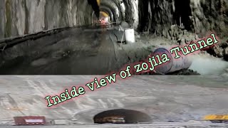 Full view of Inside work of zojila Tunnel| New video Out of Zojila Tunnel| TUNNEL ke andar ka kaam|