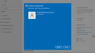 How to set or reset  password for all windows