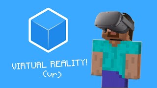 The Cubecraft VR experience! (Virtual reality Gameplay!)