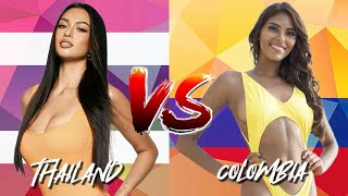 MISS UNIVERSE 2021 - Thailand 🇹🇭 VS 🇨🇴 Colombia