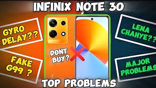 Don't Buy Infinix Note 30 🙏 | Top Problems in Infinix Note 30