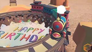 Augmented Reality Birthday Card - Train