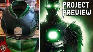 Medieval Green Lantern Armor Project Preview 🛡️