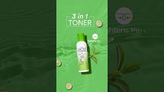 Lacto Calamine Cucumber Face Toner with Green Tea & Niacinamide for cool and hydrated skin.