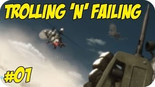 Battlefield 3: Trolling 'n' Failing #01 [Funny Moments | Trolls | Fails | Outtakes | Montage]