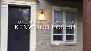 Check out a One Bedroom Condo in Kenwood Forest in Chevy Chase!