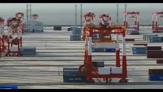 Say goodbye to man handling cargo, world's largest automated container terminal opens in Shanghai