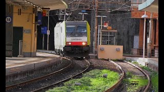 Locomotiva E483 305 in lis