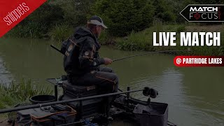 Live Fishing Match | Andy Bennett | 28th June 2022 | Partridge lakes