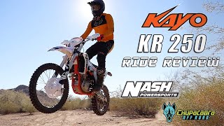 2021 KAYO 250 REVIEW WITH NASH POWERSPORTS | CHUPACABRA OFFROAD