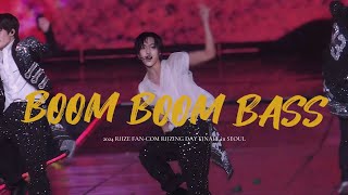 [4K] RIIZE - BOOM BOOM BASS (원빈 focus)/ 240913 #RIIZE #라이즈 #FANCON #RIIZINGDAY #RIIZINGDAYFINALE #원빈