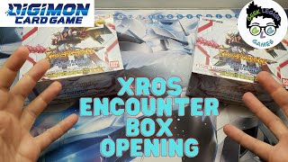 Digimon TCG BT-10 Xros Encounter Box Opening