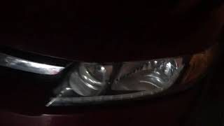 Modificacion de faros Civic sedan (Retrofit)