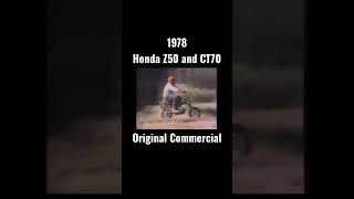 1978 Honda Z50 and CT70 Original Commercial