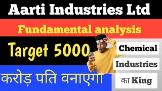 Aarti industries share latest news | fundamental analysis | multibagger share 81000% return दिआहे 🔵