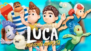 Cajita Feliz LUCA Colección COMPLETA -McDonalds 2021 | Oye Tomy Lee ! RESEÑA