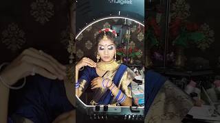 मराठी लुक #makeup #marathi #trending #youtubeshorts #shortfeed #subscribe