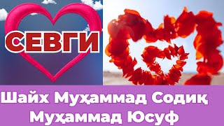 Шайх Муҳаммад Содиқ Муҳаммад Юсуф. Севги нима?