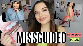 MISSGUIDED SUMMER TRY ON CLOTHING HAUL 2019 + GIVEAWAY!