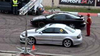 Audi S4 vs Pontiac Firebird on Battery Drag Meeting 2008