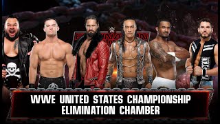 WWE 2K22 | 6 Man Elimination Chamber United States ChampionShip Match 2023