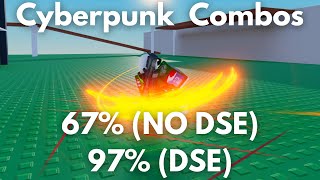 Cyberpunk Combos (67% & 97%) | Project Smash (Roblox)