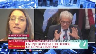 Postura de la Unidad de Política de Género ante los dichos de Cuneo Libarona