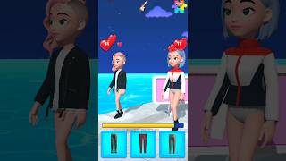 Catwalk battle - Dress Up level-14 #shorts #fashion #games