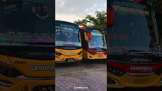 cinematic bus pariwisata sandpaper trans