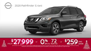 Buy a 2020 Pathfinder at the Nissan Year End Sales Event