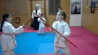 6 kumi jo kata -Kids class