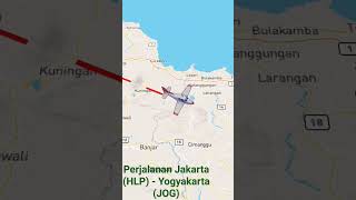 Perjalanan Jakarta (HLP) - Yogyakarta (JOG) #jakarta #yogyakarta #sleman #jakartatimur