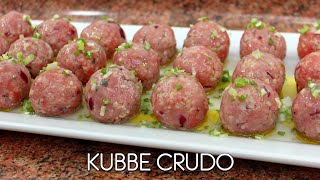 Kubbe crudo (kibbe nayye), ¡UN APERITIVO EXQUISITO Y FÁCIL! - Come como príncipe