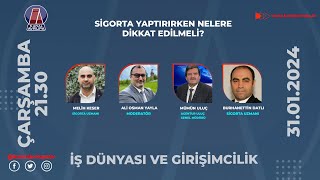 İŞ DÜNYASI VE GİRİŞİMCİLİK - 31.01.2024  -  Kanal Avrupa Canlı Yayın