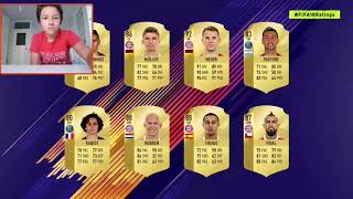 FIFA 18 RATINGS - REAKCIJA #1