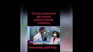 Aşılanma ile ağır hastalık geçirme ihtimali azalmaktadır